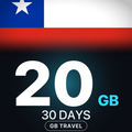 eSIM Chile 20 GB, 30 DAYS — GB Travel