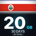 eSIM Costa Rica 20 GB, 30 DAYS — GB Travel