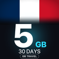eSIM Franța 5 GB, 30 DAYS — GB Travel