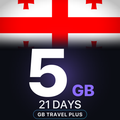 eSIM Georgia 5 GB, 21 DAYS — GB Travel Plus