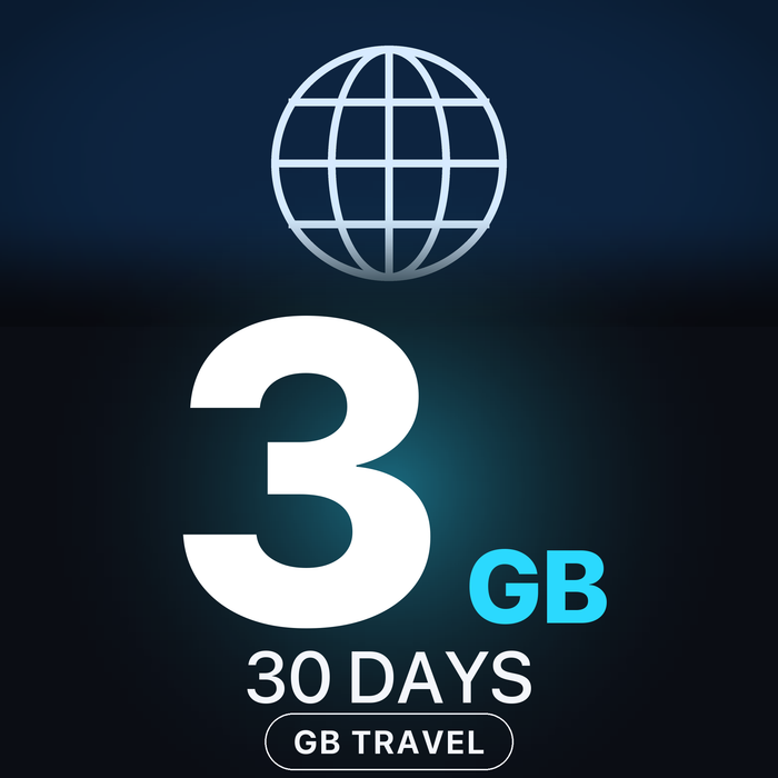 eSIM Global 3 GB, 30 DAYS — GB Travel