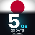 eSIM Japonia 5 GB, 30 DAYS — GB Travel