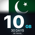 eSIM Pakistan 10 GB, 30 DAYS — GB Travel