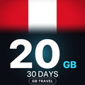 eSIM Peru 20 GB, 30 DAYS — GB Travel