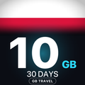 eSIM Polonia 10 GB, 30 DAYS — GB Travel