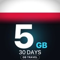 eSIM Polonia 5 GB, 30 DAYS — GB Travel