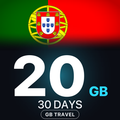 eSIM Portugalia 20 GB, 30 DAYS — GB Travel