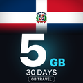 eSIM Republica Dominicană 5 GB, 30 DAYS — GB Travel