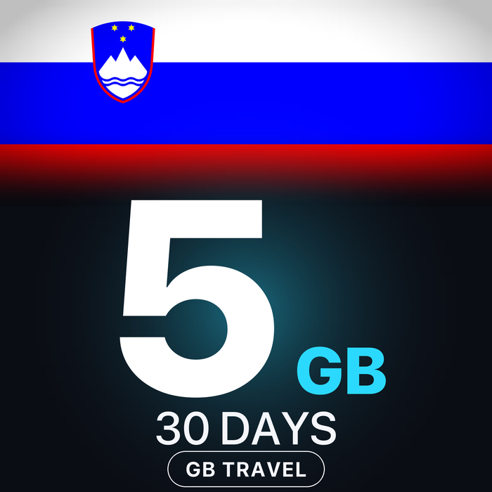 eSIM Slovenia 5 GB, 30 DAYS — GB Travel