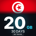 eSIM Tunisia 20 GB, 30 DAYS — GB Travel