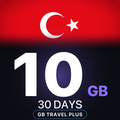 eSIM Turcia 10 GB, 30 DAYS — GB Travel Plus