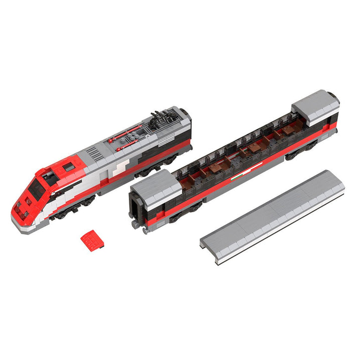 ETR 500 Italian Train Building Blocks(Dynamic version) - LesDiy - Locomotive -