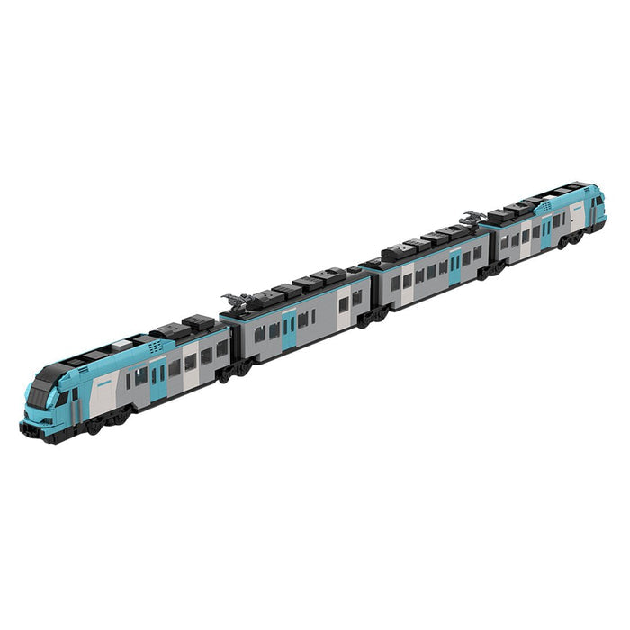 European High - Speed Train Building Blocks Set  - LesDiy - Locomotive -