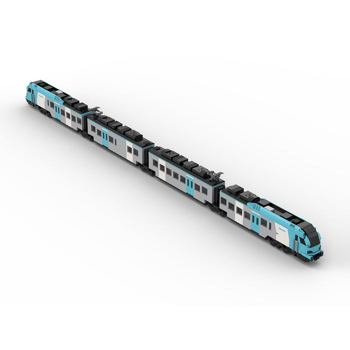 European High - Speed Train Building Blocks Set  - LesDiy - Locomotive -