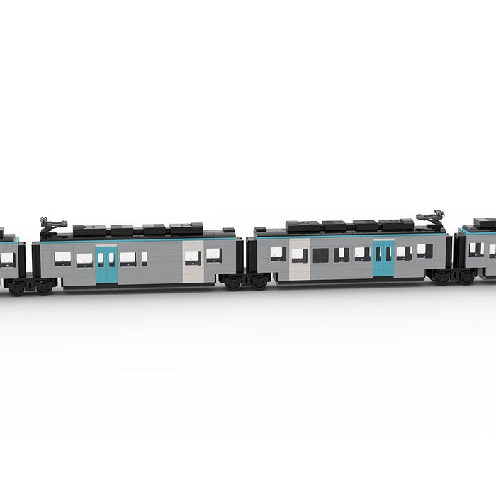 European High - Speed Train Building Blocks Set  - LesDiy - Locomotive -