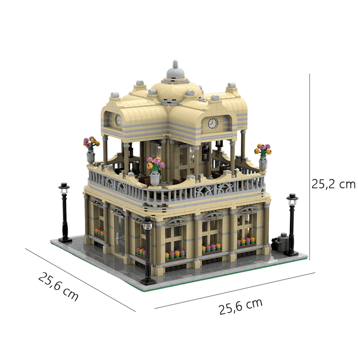 European Style Restaurant Building Blocks - LesDiy - Building Blocks -