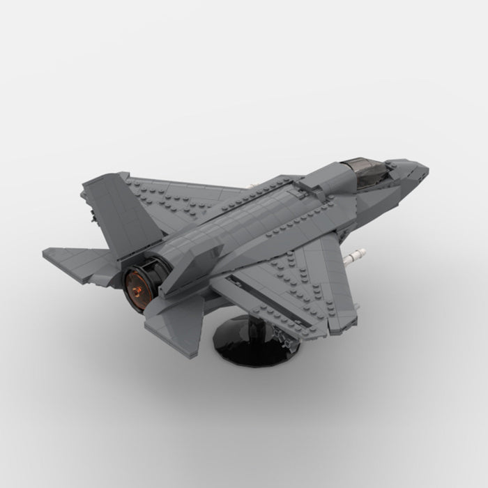 F - 35 Stealth Fighter Military Building Blocks - LesDiy -