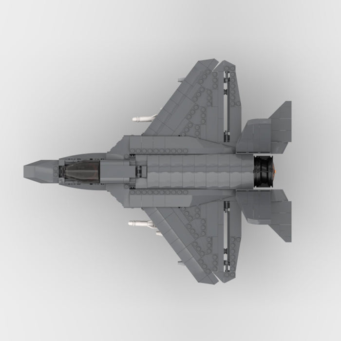 F - 35 Stealth Fighter Military Building Blocks - LesDiy -