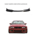 For BMW E46 M3 Front Lip E46 Gloss Black - CAR CRAFT INDIA