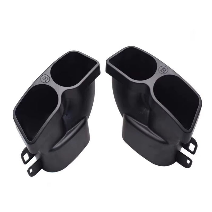 For Mercedes-Benz E W213 2016-2019 Brabus Style Carbon Fiber Rear Lip Rear Diffuser Bumper Lip