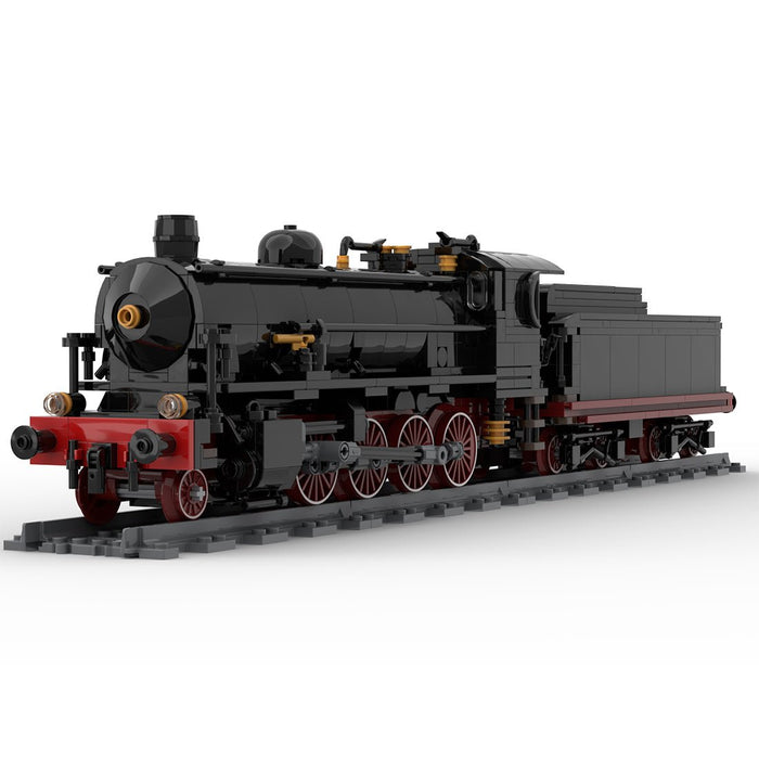 FS 740 Italian Steam Locomotive Building Blocks-LesDiy-Railway Train-