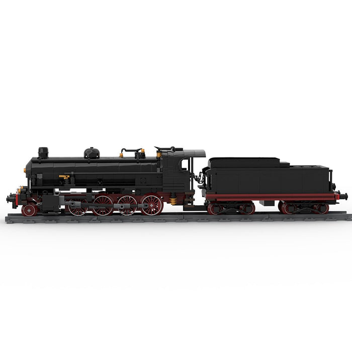 FS 740 Italian Steam Locomotive Building Blocks-LesDiy-Railway Train-