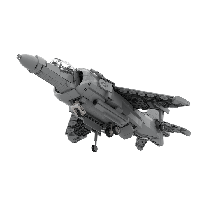 Fully Armed AV - 8B+ Harrier Building Blocks Building Blocks - LesDiy - Building Blocks -