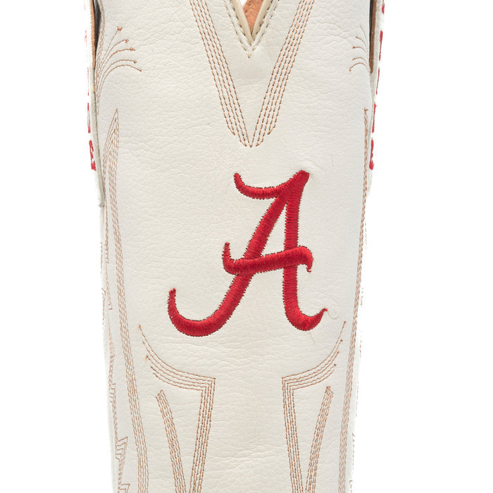 alabama logo shown up close on boot