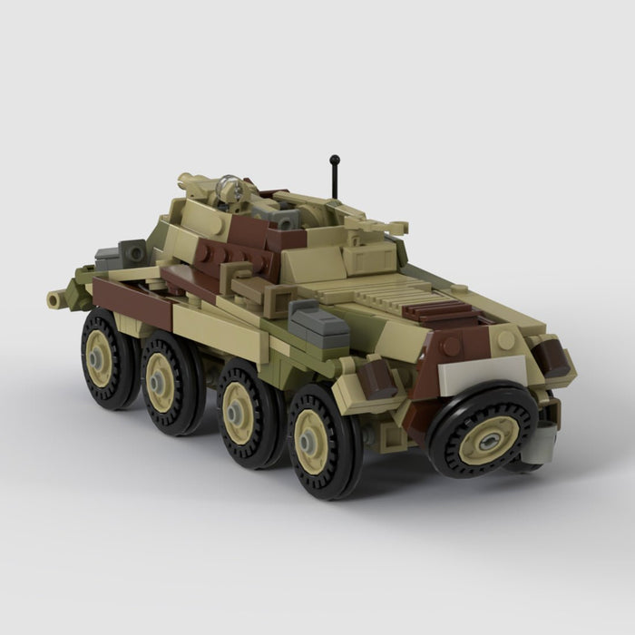 German Sd.Kfz. 234/3 Tank Building Blocks - LesDiy - Building Blocks -