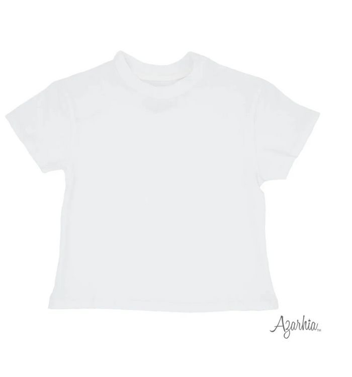 White girls tee displayed on a white background.