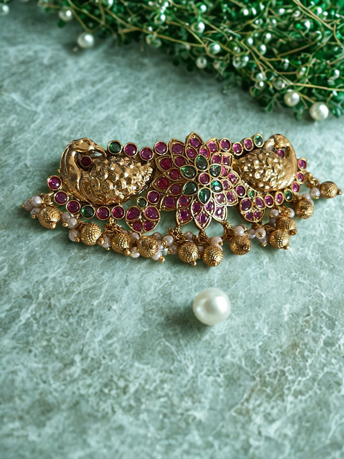 Gold Look Alike Kemp Hair clip
