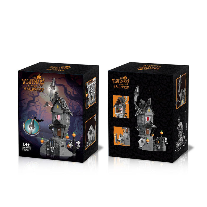 Halloween - Themed Dark Horror Cabin Building Blocks - LesDiy - Building Blocks -