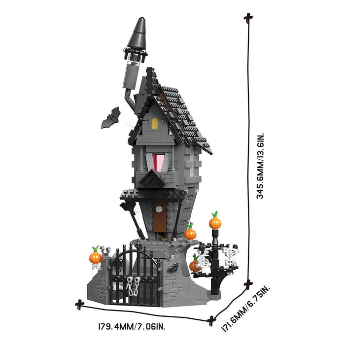 Halloween - Themed Dark Horror Cabin Building Blocks - LesDiy - Building Blocks -