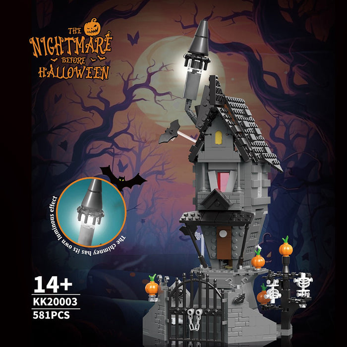 Halloween - Themed Dark Horror Cabin Building Blocks - LesDiy - Building Blocks -