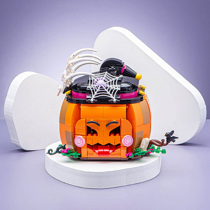Halloween Pumpkin Assembly Toy Mini Building Blocks - LesDiy -