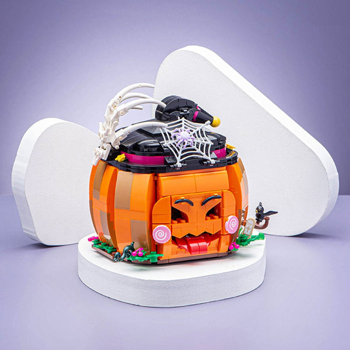 Halloween Pumpkin Assembly Toy Mini Building Blocks - LesDiy -
