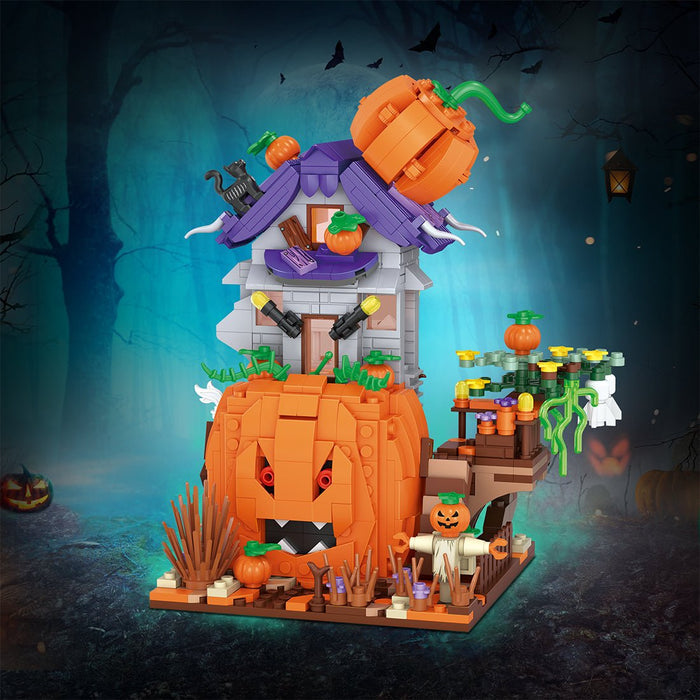 Halloween Pumpkin House - LesDiy -
