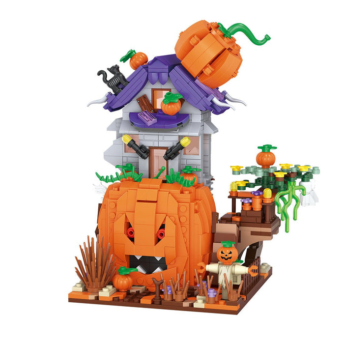 Halloween Pumpkin House - LesDiy -
