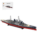 HMS Renown Renown-Class Battlecruiser Building Blocks-LesDiy-Building Blocks-