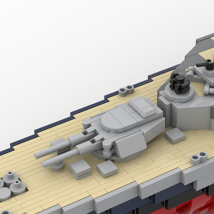 HMS Renown Renown-Class Battlecruiser Building Blocks-LesDiy-Building Blocks-