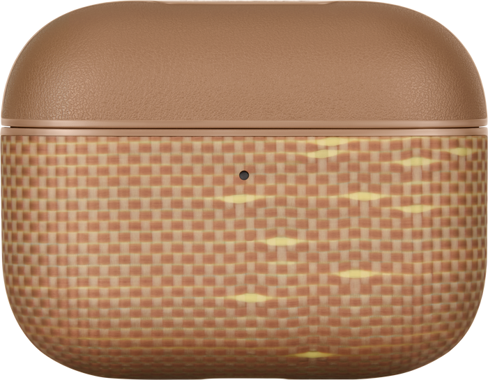 Husă Pitaka Aramid Fiber Magnetic, Golden Glint — AirPods Pro 3