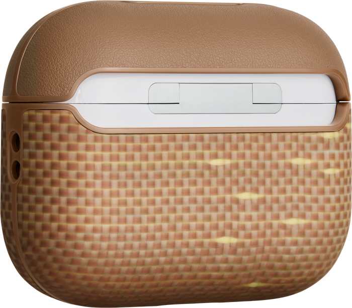 Husă Pitaka Aramid Fiber Magnetic, Golden Glint — AirPods Pro 3