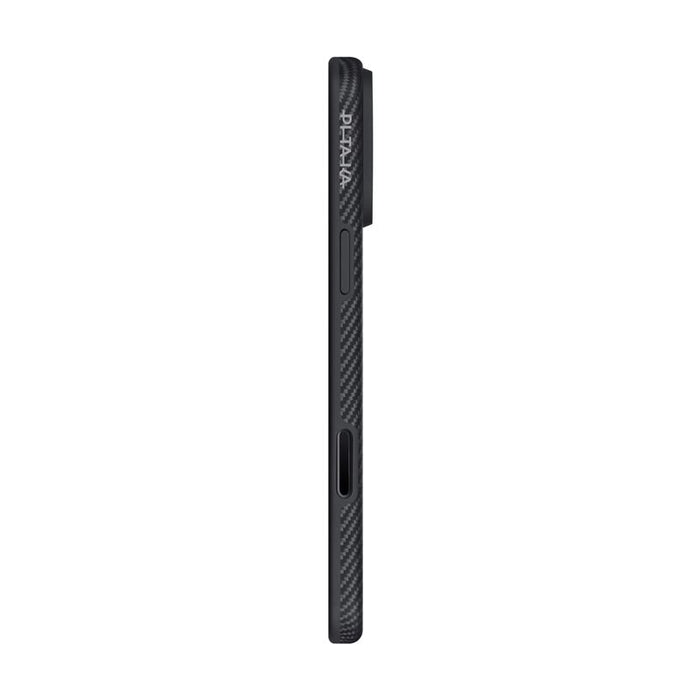 Husă Pitaka Aramid UltraGuard, Black/Grey — iPhone 17 Pro Max