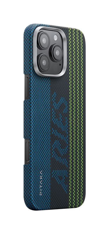 Husă Pitaka × Aries Tactile Woven, Credit card — iPhone 16 Pro Max