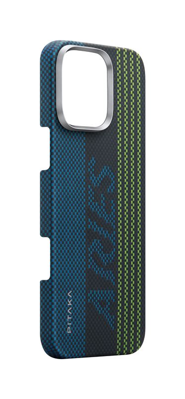 Husă Pitaka × Aries Tactile Woven, Credit card — iPhone 16 Pro
