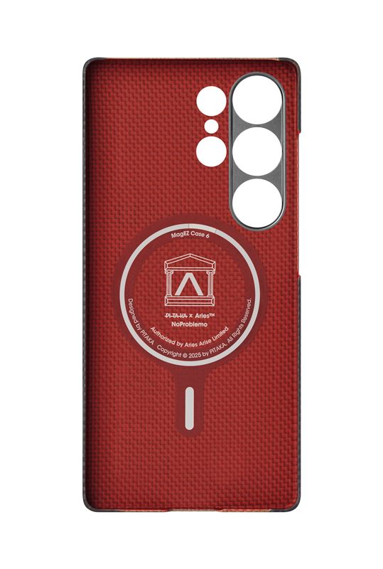 Husă Pitaka × Aries Tactile Woven, NoProblemo — Samsung Galaxy S25 Ultra