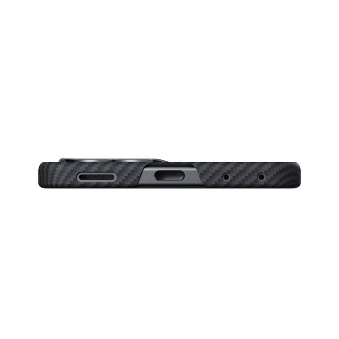 Husă Pitaka Edge Case, Black/Grey — Samsung Galaxy Z Flip8