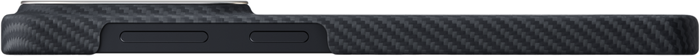 Husă Pitaka Edge Case, Black/Grey Twill (Aaron Button) — Samsung Galaxy S26 Ultra