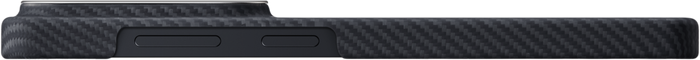 Husă Pitaka Edge Case, Black/Grey Twill (Aaron Button) — Samsung Galaxy S26+