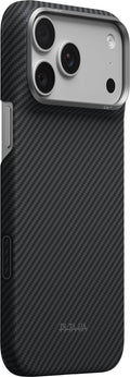 Husă Pitaka Edge Case, Black/Grey Twill — iPhone 18/17 Pro Max